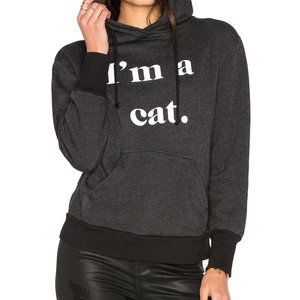 NEW Wildfox Couture I'm a Cat Hoodie XS